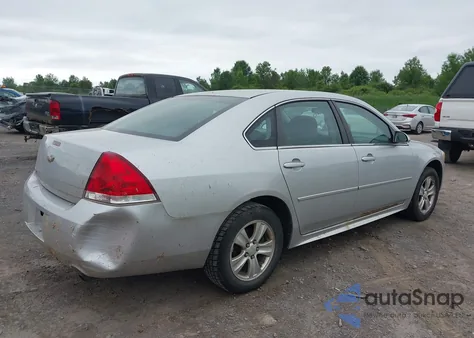 2012 Chevrolet Impala Ls z USA, uszkodzony, nr VIN 2G1WF5E35C1174950